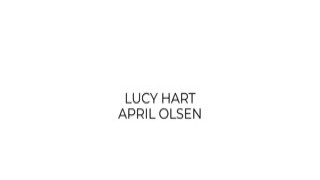 Lucy fucked Aprils hole with her dick club